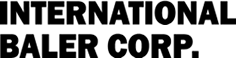 International Baler Corp. Text Logo
